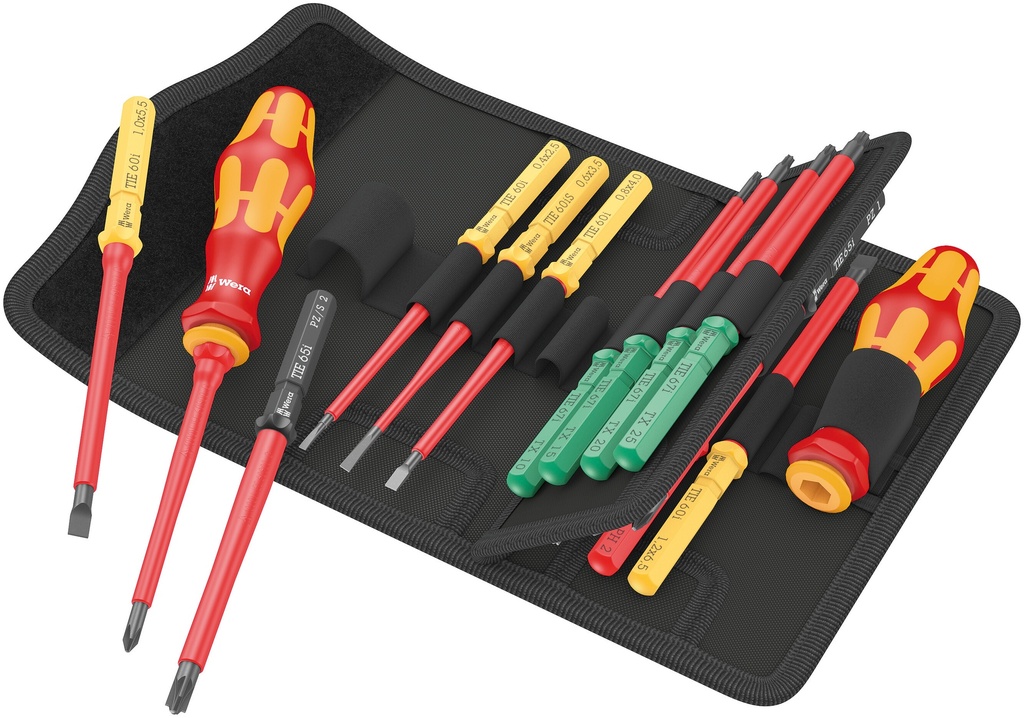 WERA Kraftform Kompakt VDE 17 Universal 1, 17 dele