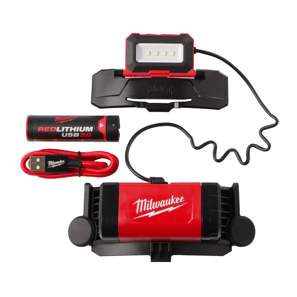 Milwaukee BOLT™ pandelampe l4 BOLTHL-301, 600 lumen