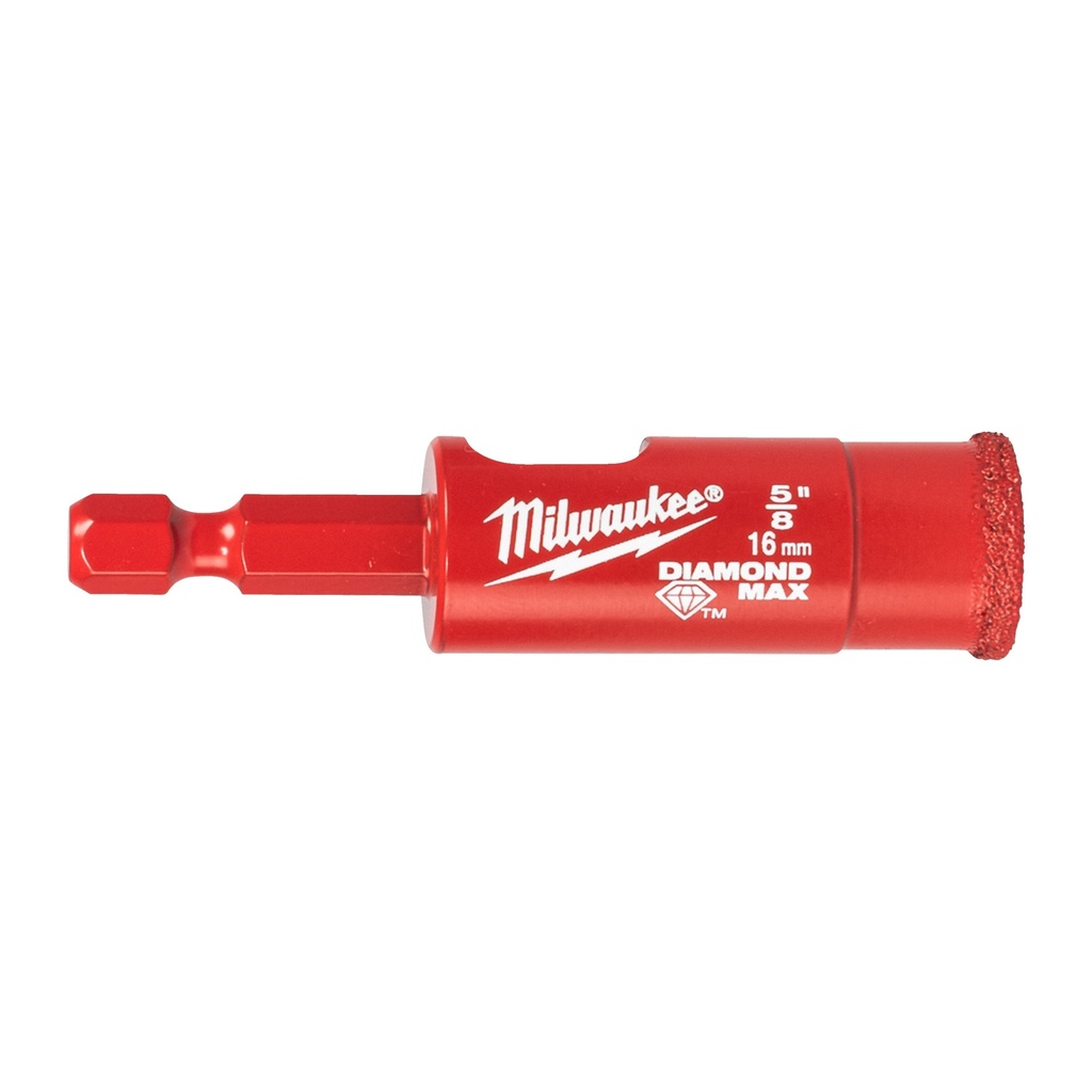 Milwaukee diamantbor MAX™ 1/4" HEX, 16 mm