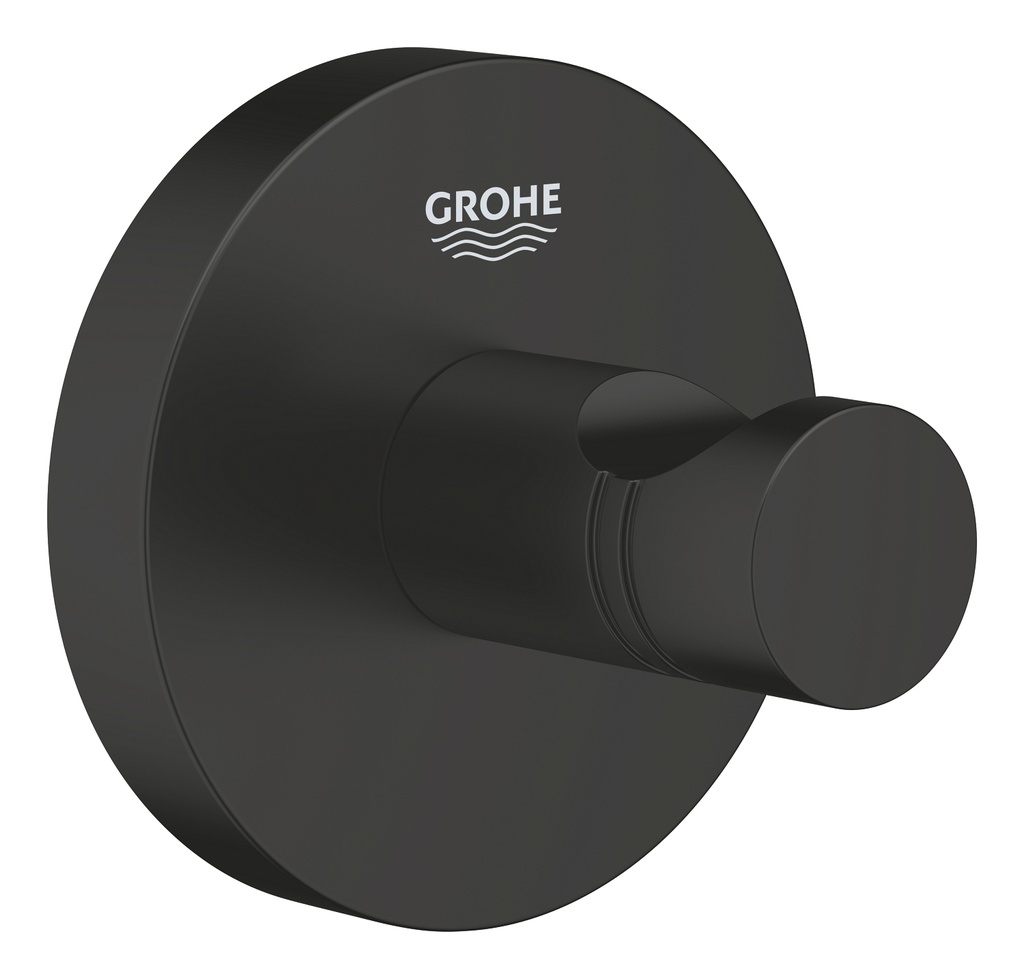 GROHE ESSENTIALS Essentials Håndklædekrog metal Matte black