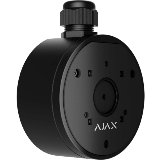 Ajax JunctionBox sort, monteringsbeslag, bagdåse