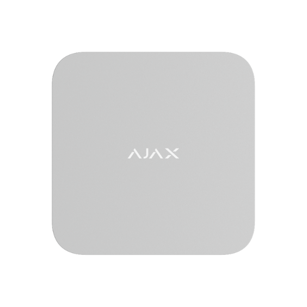 Ajax NVR optager, 8 kanalaer, hvid