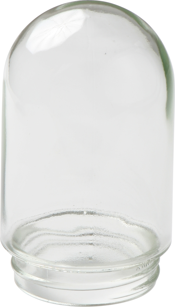 Staldglas Udendørs Klar, gevind 84,5 mm, højde 160 mm