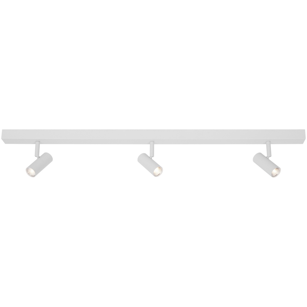 Omari 3-Skinne Led hvid