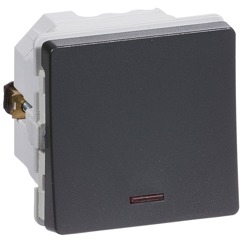 LK Fuga indsats timer 8 A koksgrå