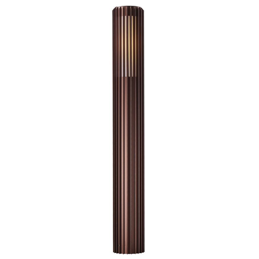 Aludra 95 Havelampe E27 Seaside metallic brun