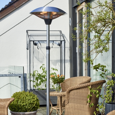 Hortus terrassevarmer gulv model 900/1200/2100W, teleskop