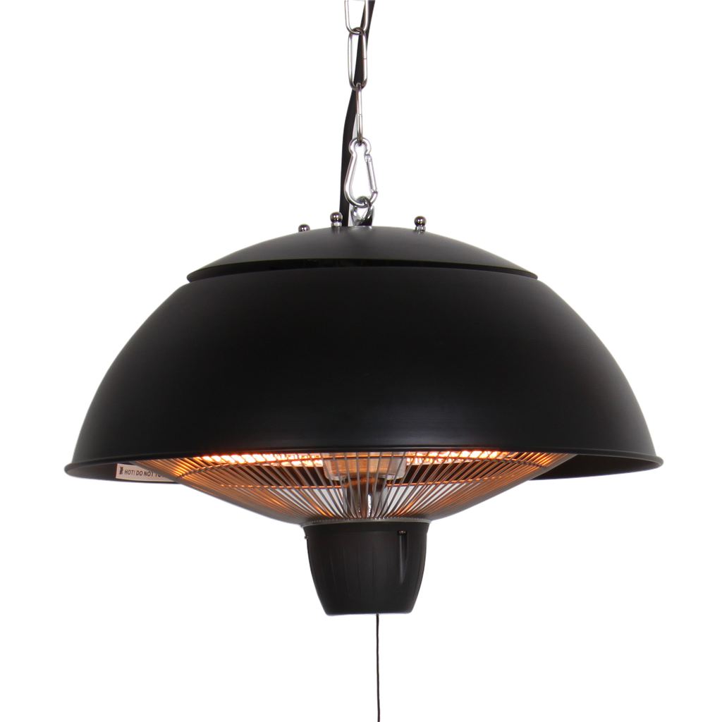Hortus terrassevarmer 600/1500W hængemodel med halogen rør