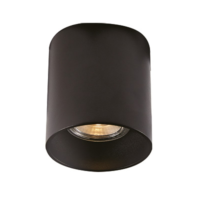Antidark TUBE påbygningsspot GU10, sort