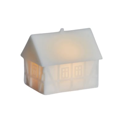 Sirius LED bindingsværkshus, hvid