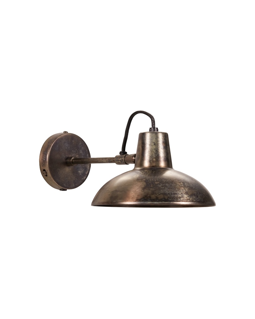 House Doctor Desk væglampe Ø18cm, antik brun