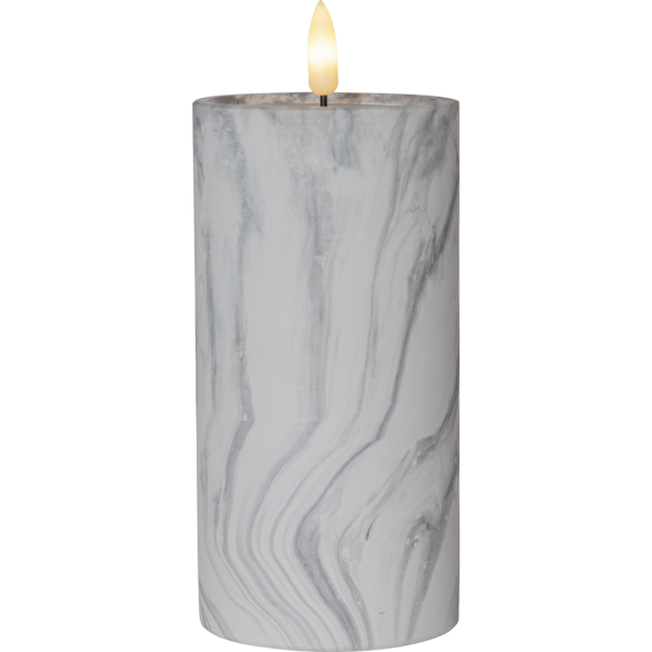 Star Trading Flamme Marble LED lys 17,5x7,5cm