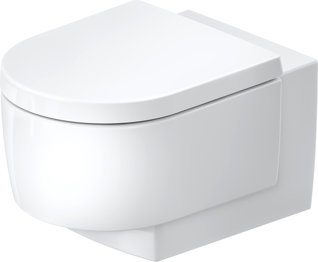 Duravit Balcoon vægmonteret toilet Rimless, 54 cm, hvid