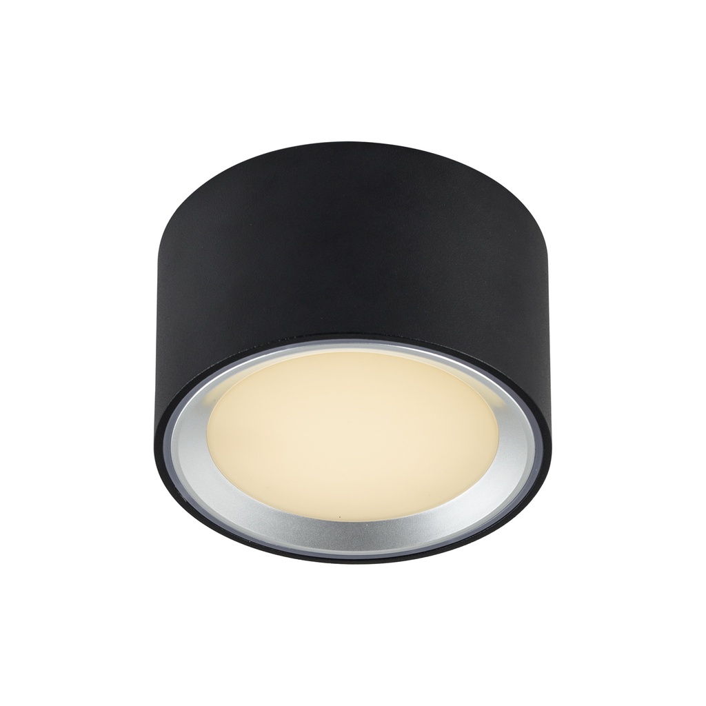 Fallon Påbyg LED 8,5W 2700K, 500 lumen, sort