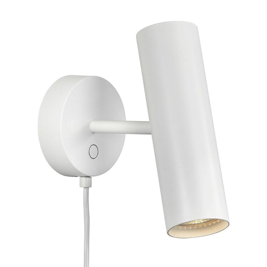 Væglampe Mib 6, GU10, hvid