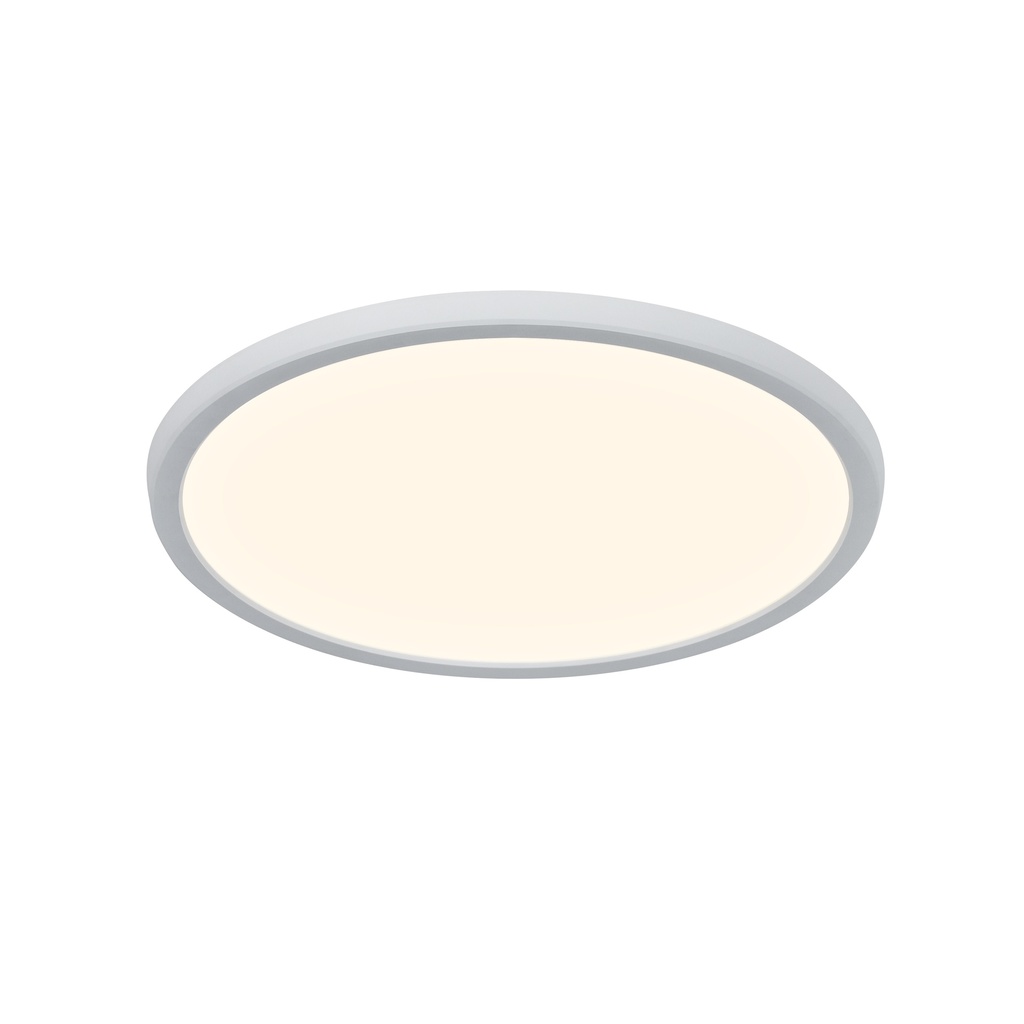 Oja 29 Loftlampe 17W 3000/4000K trinløsdæmp IP54, hvid