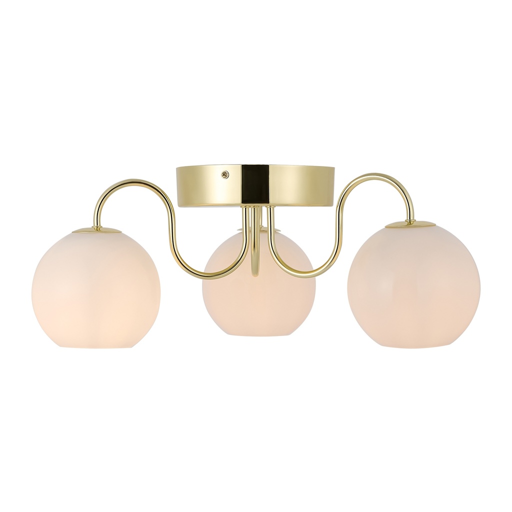 Franca Loftlampe E14, messing