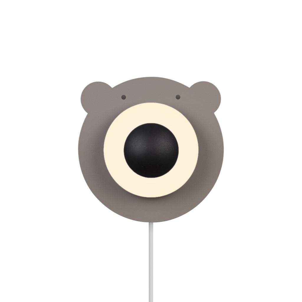 Bruna Bear Væglampe E14, brun