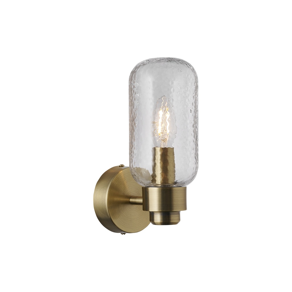 Tutan Væglampe IP44 E14 messing