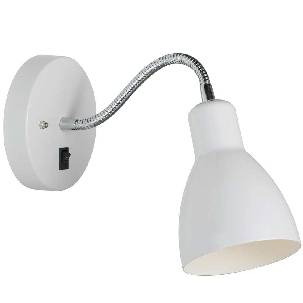 Cyclone væg flex E14 hvid