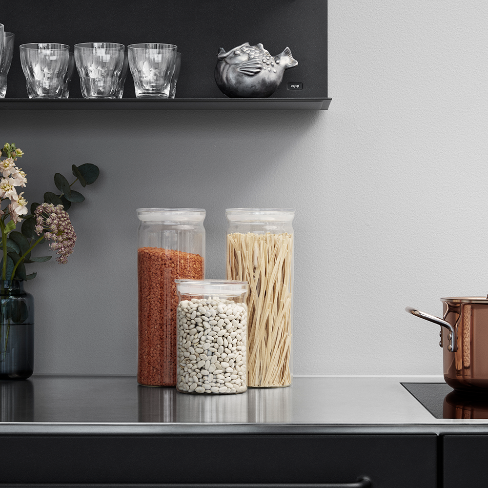 Vipp253 glass canister