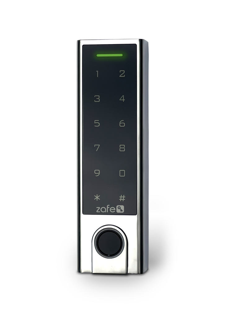 Zafe smart-kodetastatur med app, i rustfrit stål