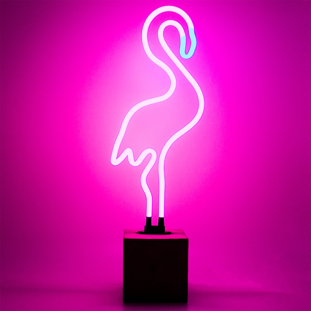 Locomocean neon (Concrete base) - Flamingo