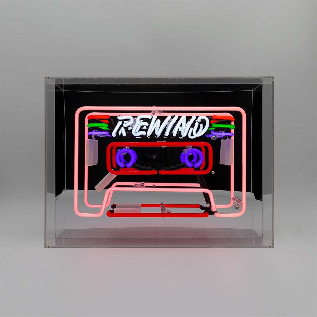Locomocean large acrylic box neon - Cassette