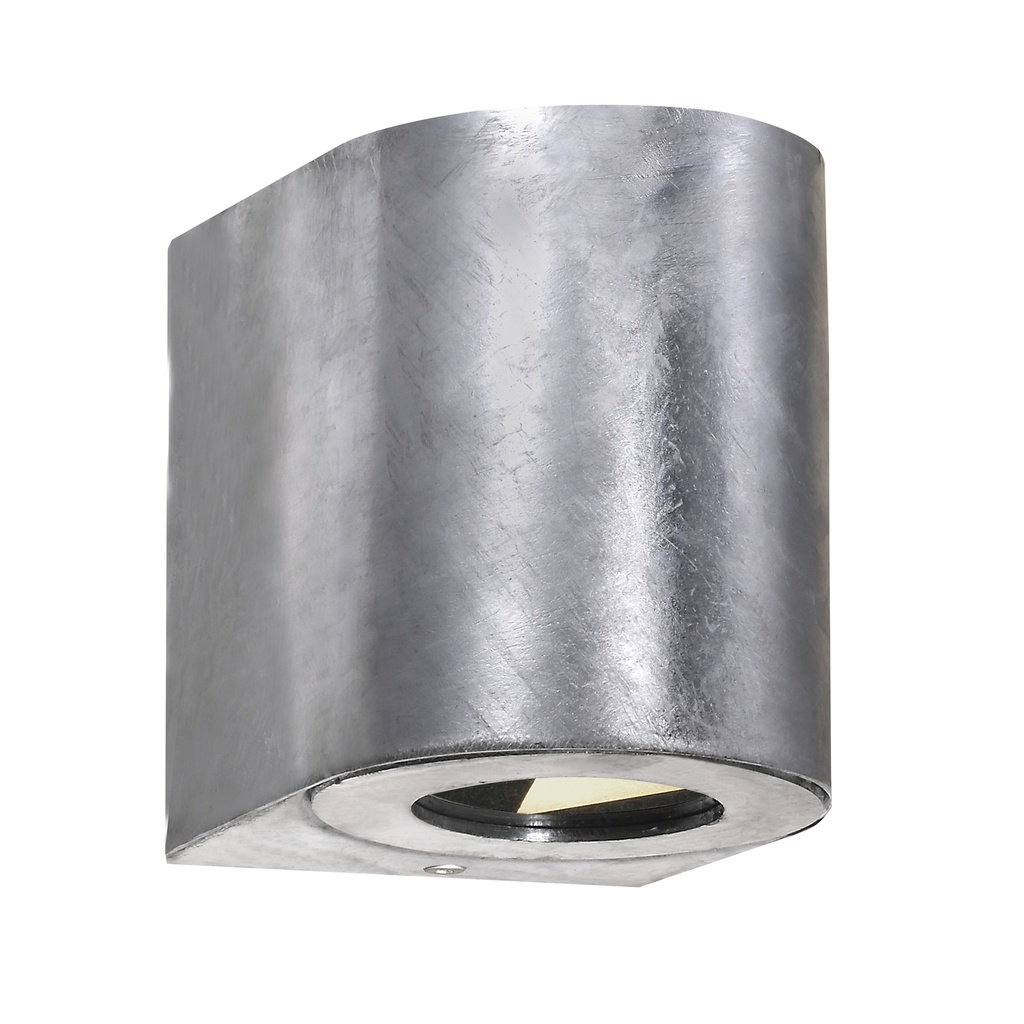 Væglampe Canto 2 LED 2x6W 2700K, 500 lumen, galvaniseret, IP44