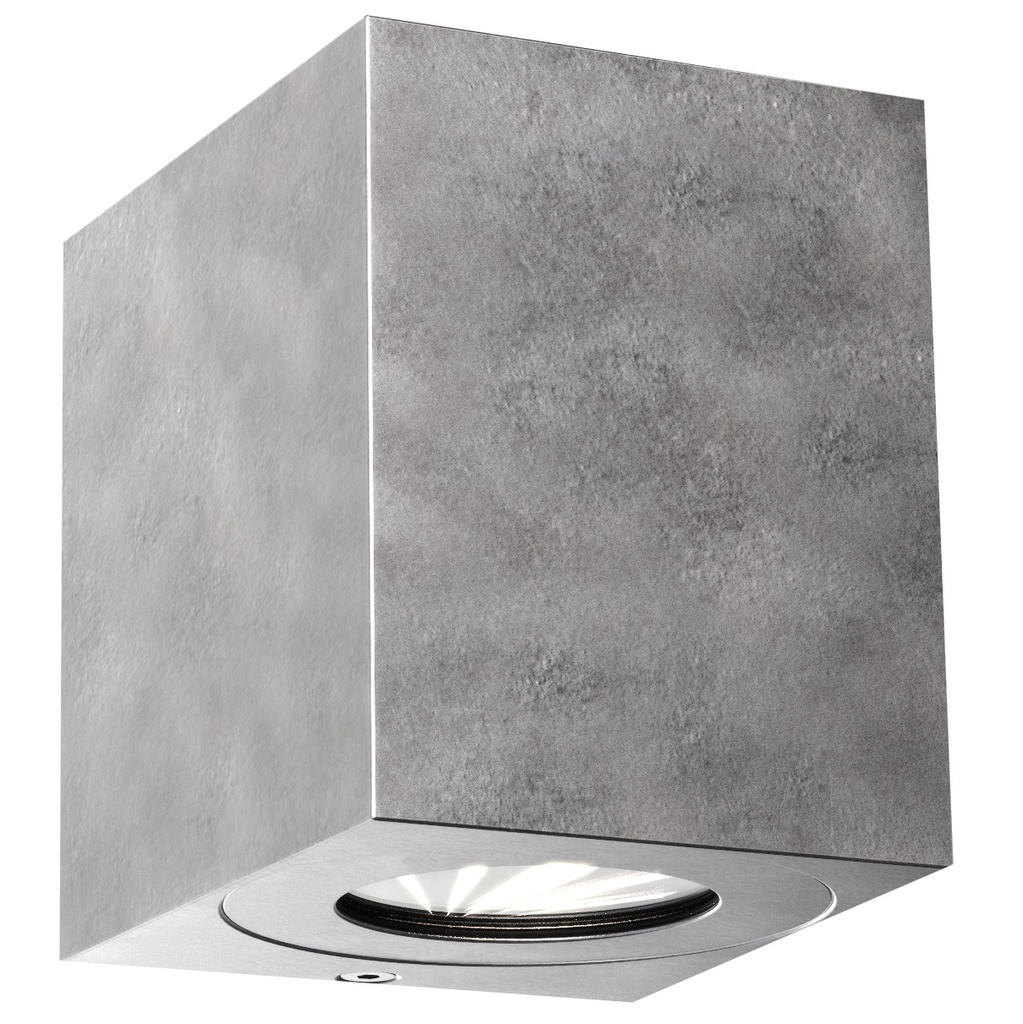 Væglampe Canto Kubi 2, LED 2x6W 2x500 lumen, galv