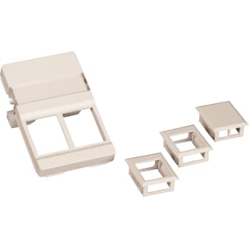 Dataudtag Fugafit for 2x keystone hvid 1,5m