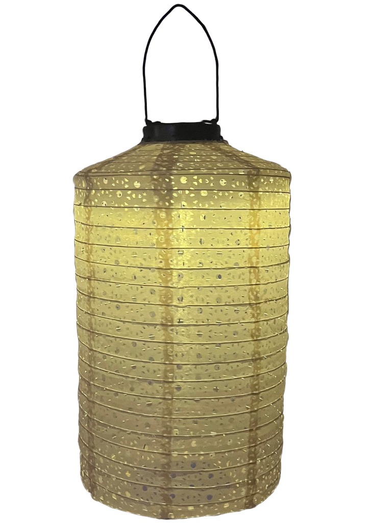 Veli Line sommer lanterne cylinder Ø22x33 cm beige