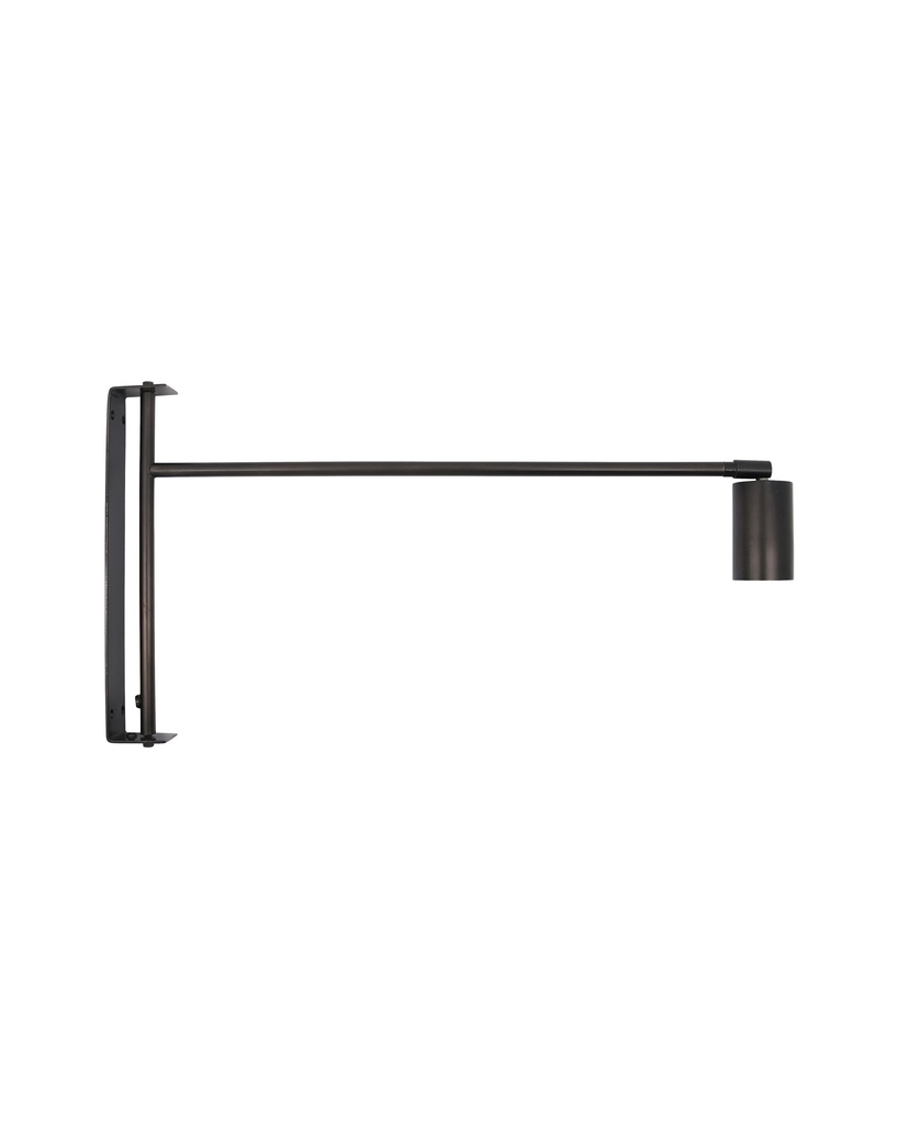 House Doctor Norm væglampe 59cm, sort antik