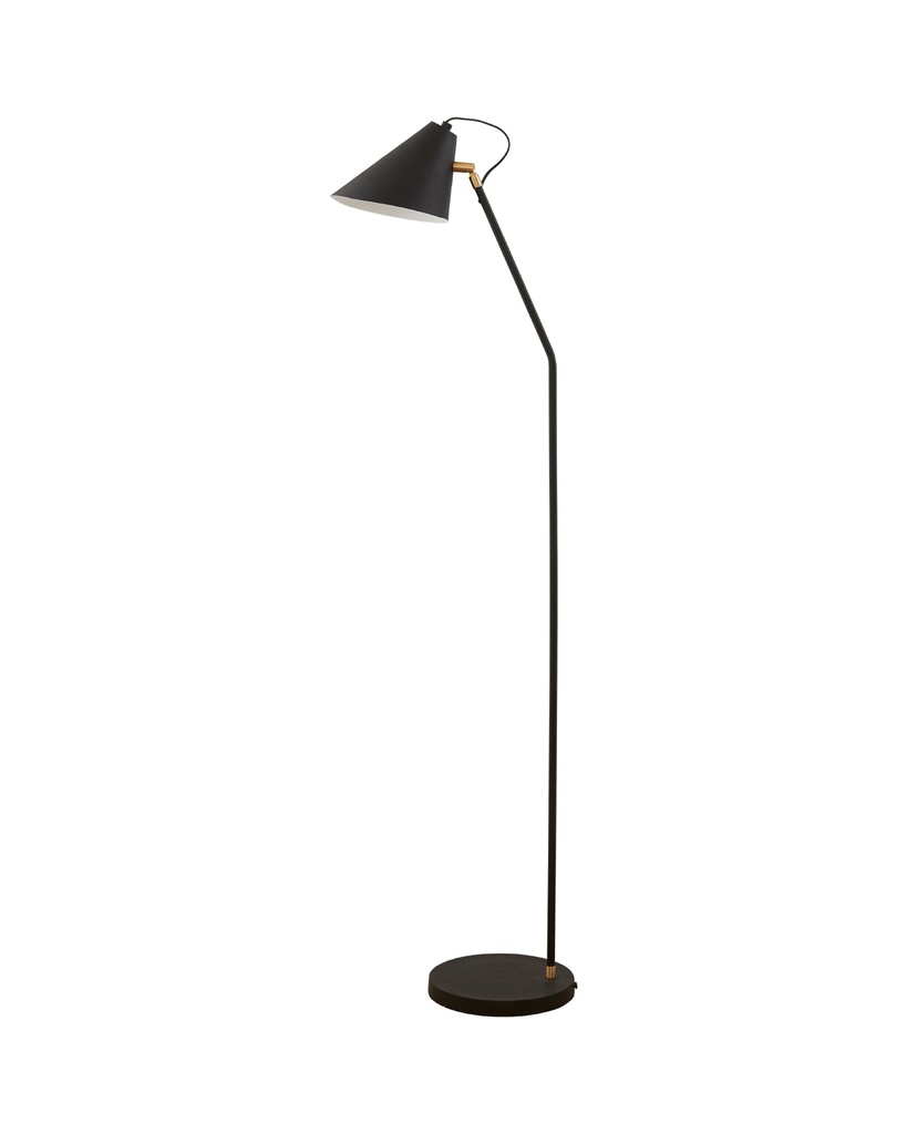 House Doctor Club gulvlampe, sort