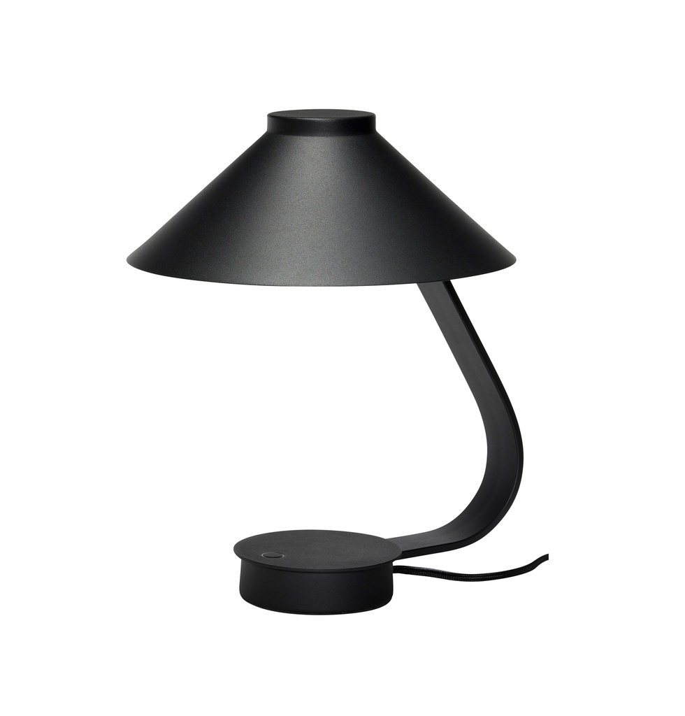 Hübsch Muri bordlampe, sort