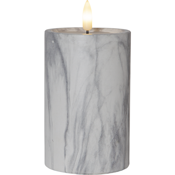 Star Trading Flamme Marble LED lys 15x7,5cm