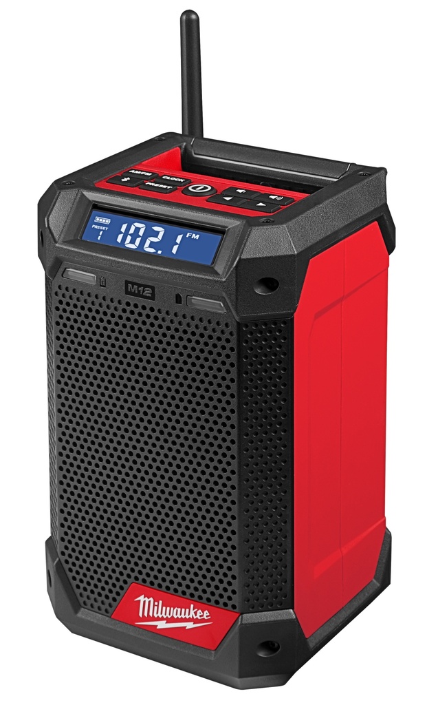 Milwaukee M12 radio og lader RCDAB+-0