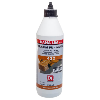 Pu-Trælim 422-750ml  Mørk