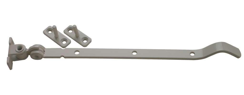 UDSKYDER M/TAP 305MM PULVERLAK  HVID