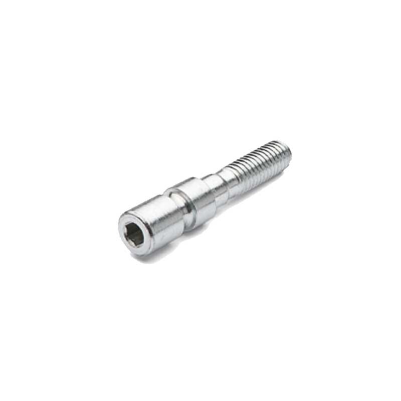 Bøsningsbolt til Ø19 mm dørhank, 8 x 120 mm