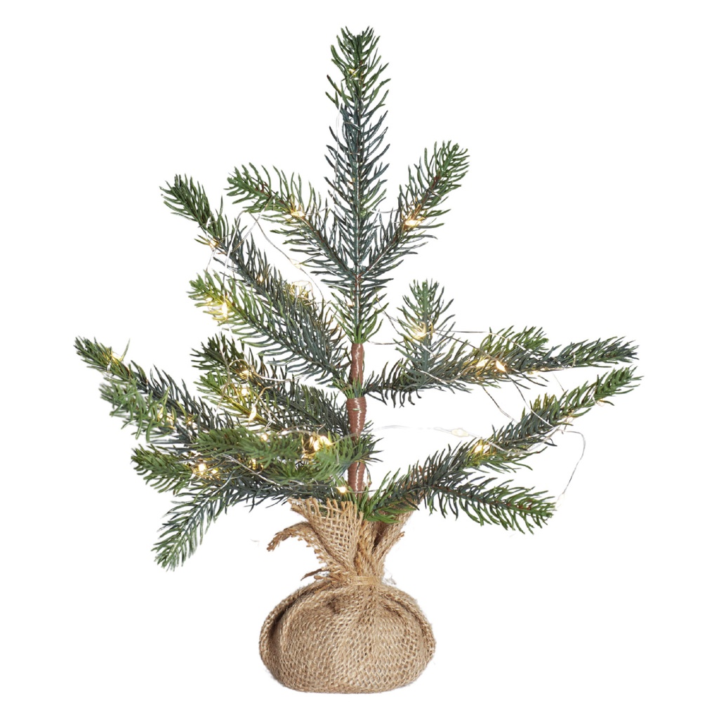 Sirius Bella juletræ grøn, 30cm, hvidt lys