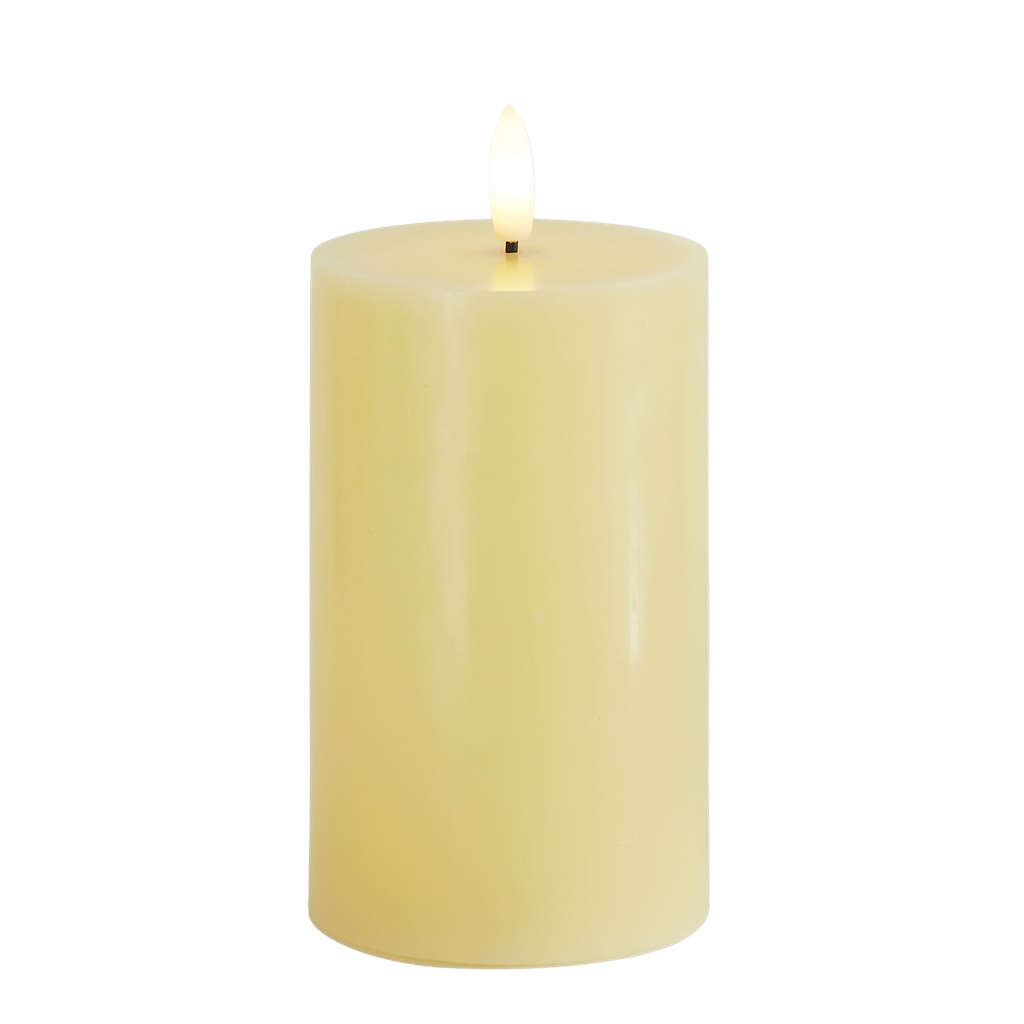 Sille Ø7,5x12,5cm, Pale Yellow