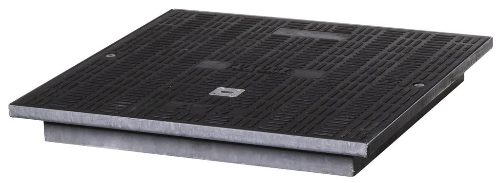 Uni-Seals 1200 x 600 mm dæksel, 12,5 t, komposit, kabelbrønd