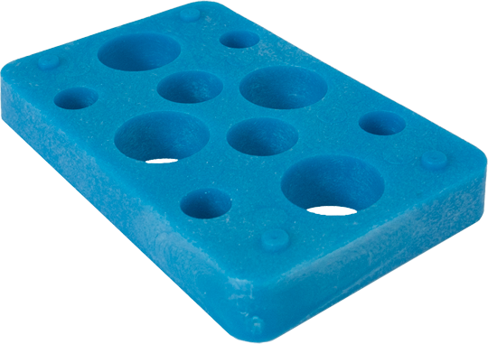 Knudsen K-Klods 6T 10 x 50 x 80 mm, blå, 300 stk.