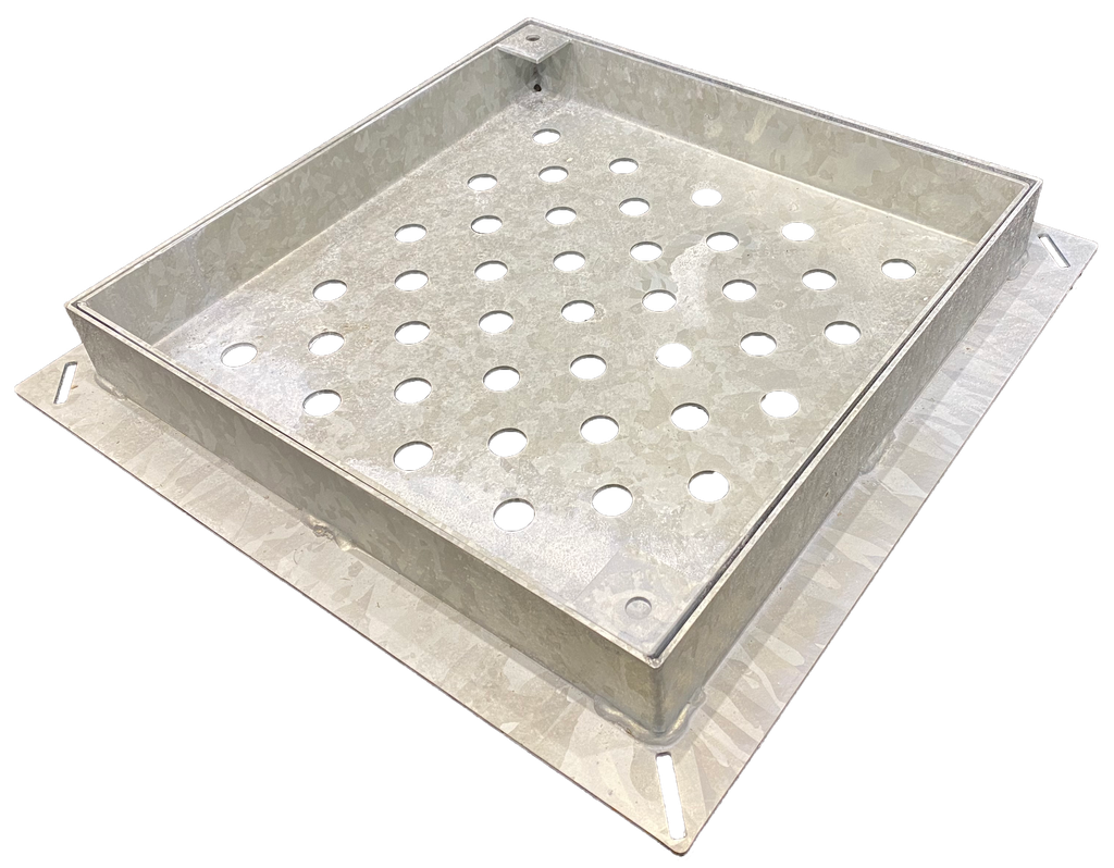 Jesmig 600 x 75 mm brøndrist til integreret græs, 1,5 t