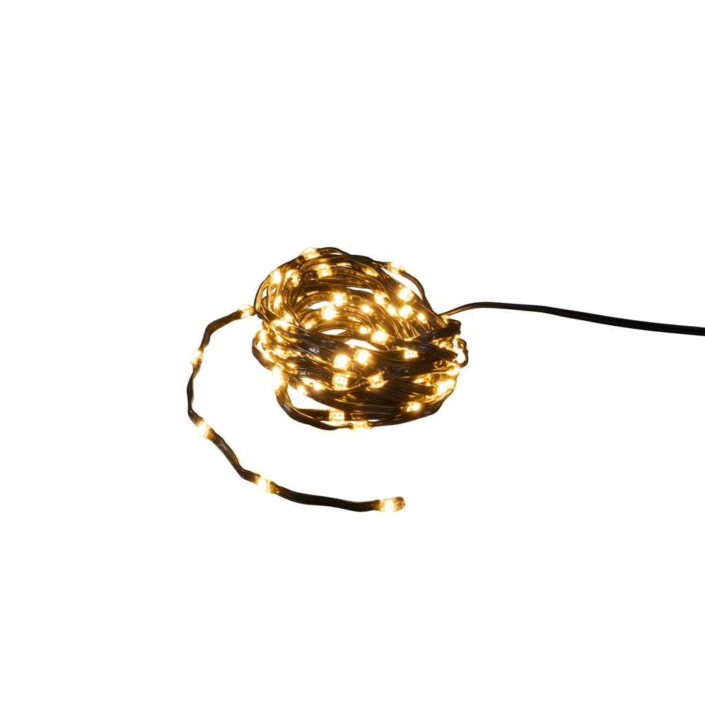 Konstsmide shinline 100 amber LED med lysdæmp 5m