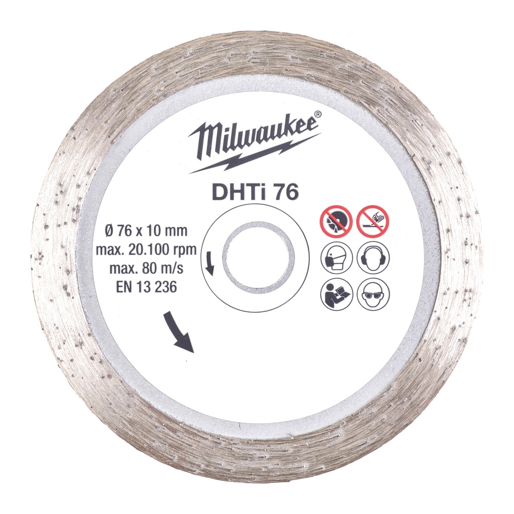 Milwaukee skæreskive, diamant DHTS, Ø76/10 mm