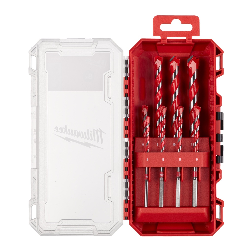Milwaukee PACKOUT™ hammerborsæt, 8 stk.