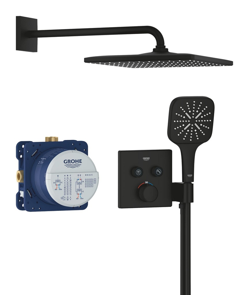 Grotherm Smartcontrol indbygningsbrusesystem