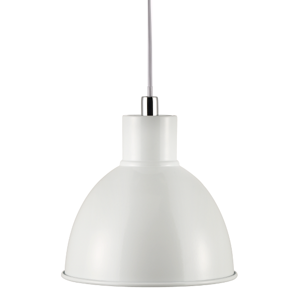 Pendel Pop Ø21,5 cm E27 hvid